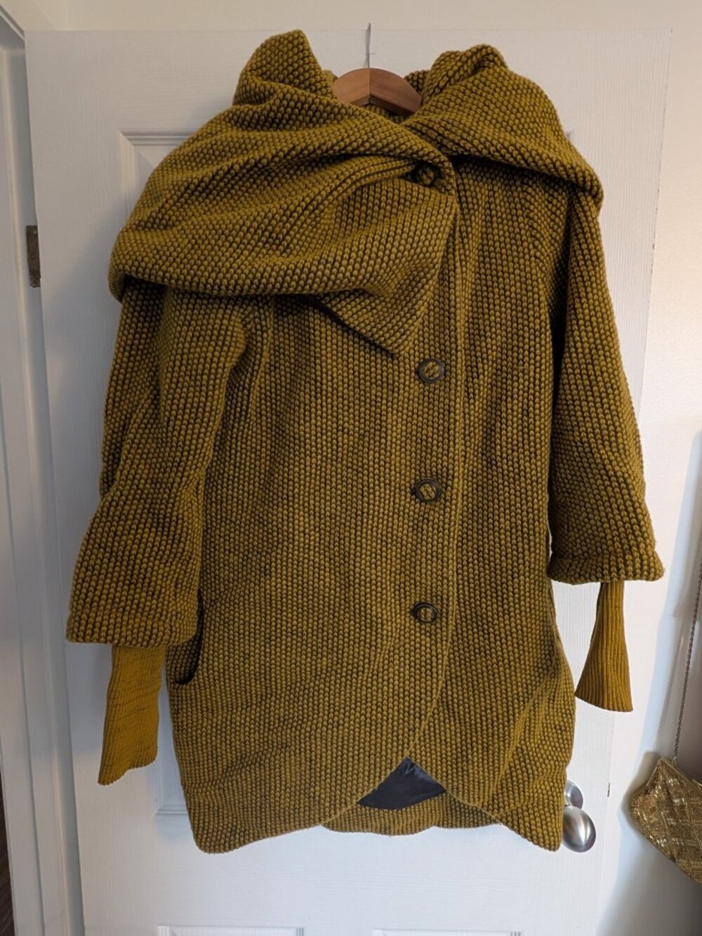 Modern unique wool coat - Made in Canada